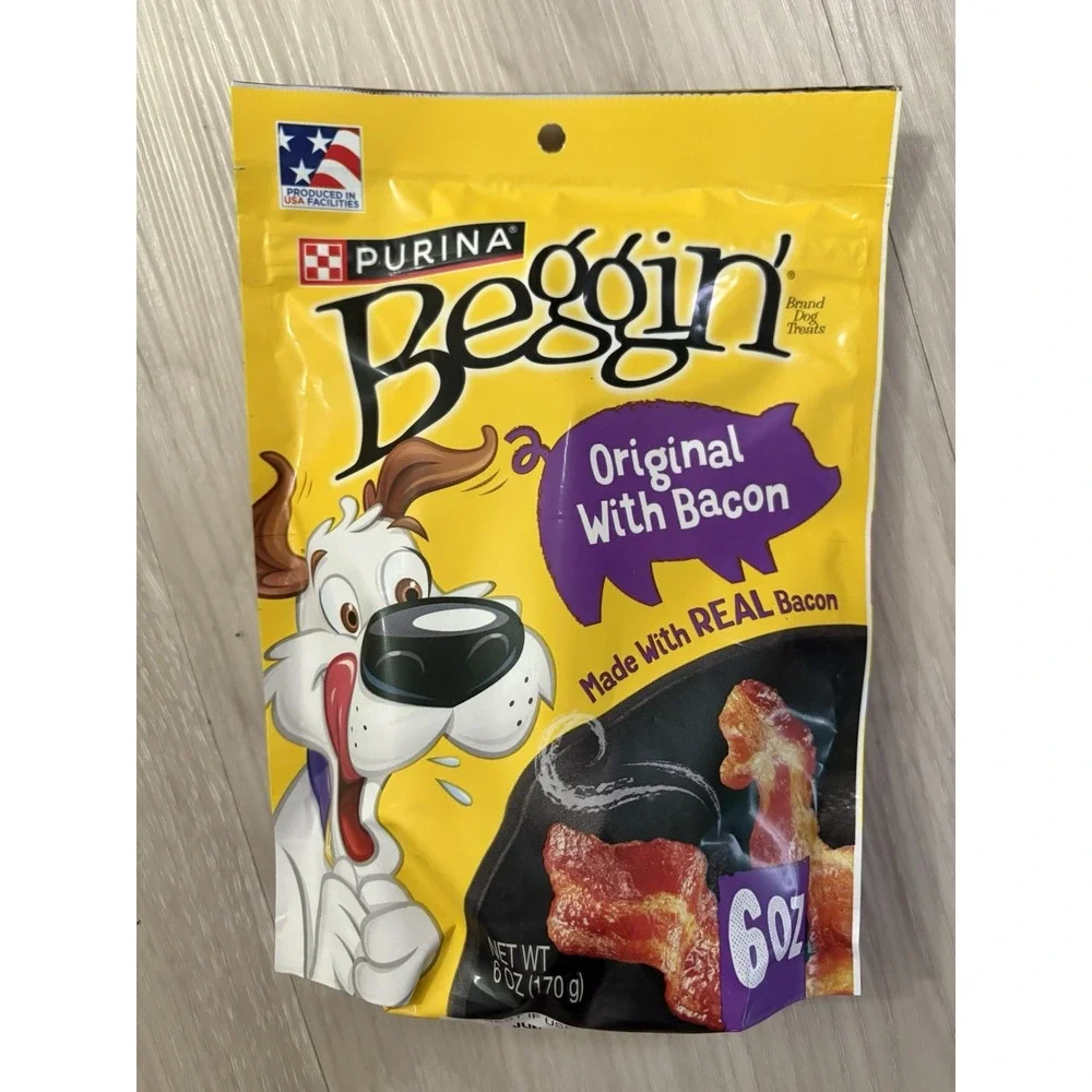 Purina Beggin' Strips Dog Training Treats with Bacon Chewy Dog Treats